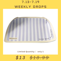 【Weekly Drops】【Ameeklion】Semi-Enclosed Waterproof PU Leather Pet Feeding Mat