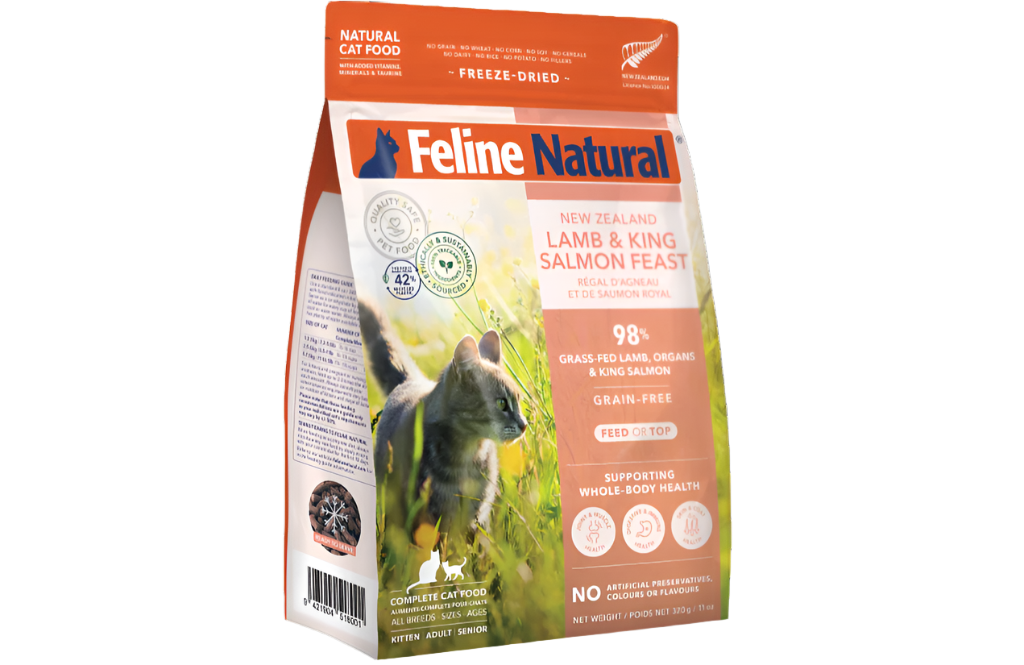 K9 / Feline Natural】Cat - Freeze-Dried Food - Lamb & King Salmon