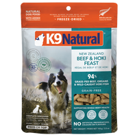 【K9 Natural】Dog - Freeze-Dried Food - Hoki & Beef