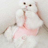 Recovery Suit for Pets - Pink Strawberry