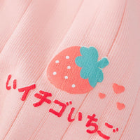 Recovery Suit for Pets - Pink Strawberry