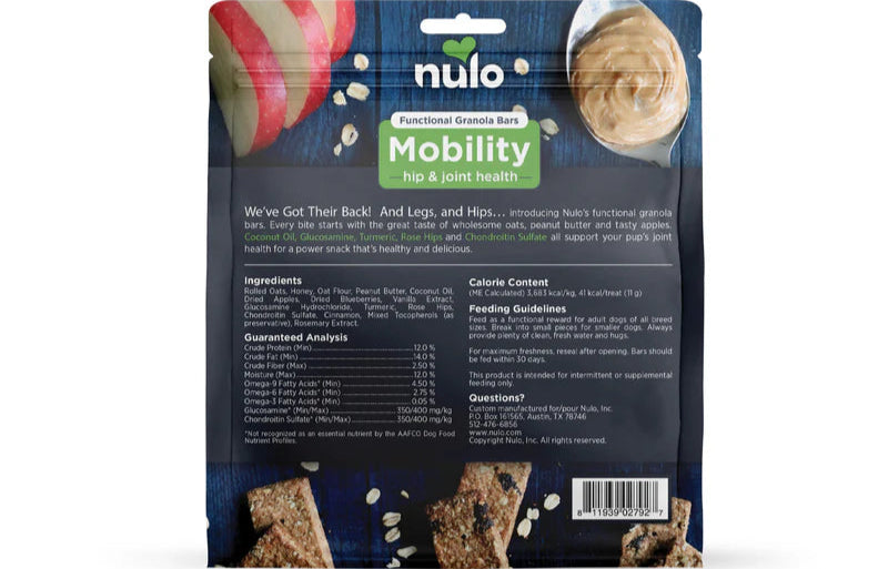Nulo】Dogs Nulo Mobility Hip Joint Health Functional Granola