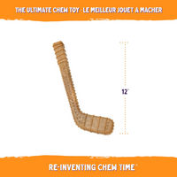 【Powerbone】The Ultimate Chew Toy - Hockey Stick 12"