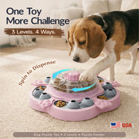 【KADTC】Smart Sunflower Interactive Puzzle Feeder (Hardness Level 3)