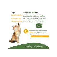 【Almo Nature】Canned Kitten Food - White Fish Recipe with Mackerel in Broth - 2.47 oz