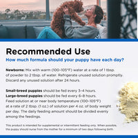 【Nutri-Vet】Puppies - Milk Replacement Powder with Probiotics - 12oz