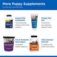 【Nutri-Vet】Puppies - Milk Replacement Powder with Probiotics - 12oz