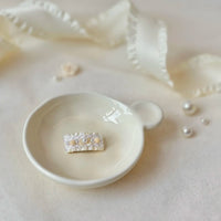 Cream Puff Pet Hair Clip Set