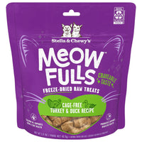 【Stella & Chewy's】Cat - Meowfulls Treats - Turkey & Duck - 1.5oz