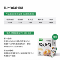 【帕特】猫咪零食 - 兔小勺系列 - 兔肉&鹌鹑蛋黄 18g
