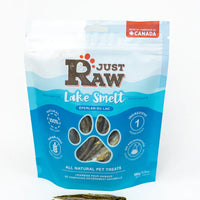 【Just Raw】Dehydrated Lake Smelt - 3.5oz