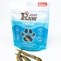 【Just Raw】Dehydrated Capelin - 3.5oz