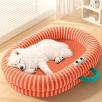 CozyPaw 4-Season Washable Dog Bed – Tear-Resistant