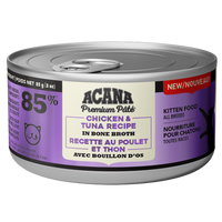 【Acana】Kitten Premium Pâté - Chicken & Tuna Recipe in Bone Broth - 85g