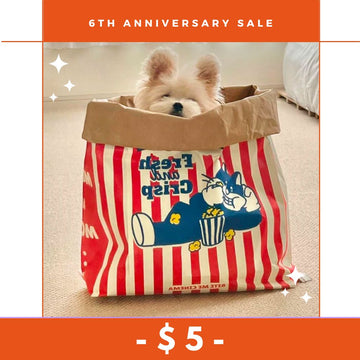 【6th Anniversary】PopCorn Paper Pulp Bed