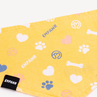【EMPAWR】Reversible Dog Bandana - Baby Yellow