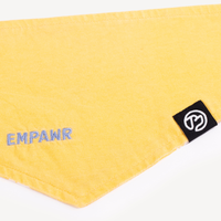 【EMPAWR】Reversible Dog Bandana - Baby Yellow