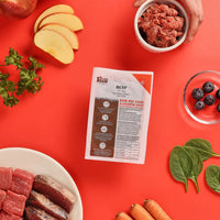 【Just Raw】Raw Cat & Dog Food - Beef - 0.5lb / 227g