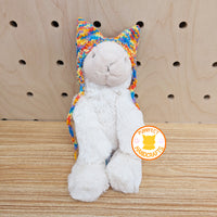 【Purrfect Handcrafts】Pixie Sprout Hat - Bright Colorful Gradient