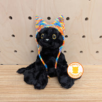 【Purrfect Handcrafts】Pixie Sprout Hat - Bright Colorful Gradient