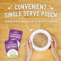 【Stella & Chewy's】Carnivore Cravings Savory Shreds - Duck & Chicken - 2.8oz