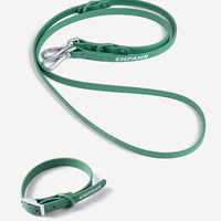 【EMPAWR】City Walk Kit (Leash and Collar) - Green