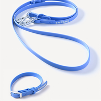 【EMPAWR】City Walk Kit (Leash and Collar) - Sky