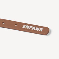 【EMPAWR】 City Walk Kit (Leash and Collar) - Toffee