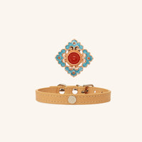 【Mori Cat】Pet Collar With Cultural Ornament Gem – Ruyi Cloud