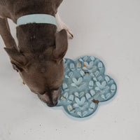 【DexyPaws】Hide+Seek - Blue Flower Enrichment Lick Mat