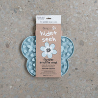 【DexyPaws】Hide+Seek - Blue Flower Enrichment Lick Mat