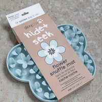 【DexyPaws】Hide+Seek - Blue Flower Enrichment Lick Mat