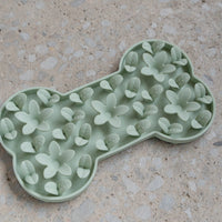 【DexyPaws】Hide+Seek - Sage Green Dog Bone Enrichment Snuffle Mat