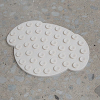 【DexyPaws】Cream Dog Head Enrichment Lick Mat