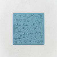 【DexyPaws】Blue Large Paw Print Enrichment Lick Mat