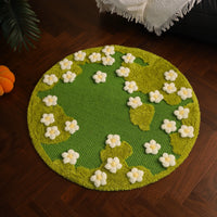 Flower Meadow Sisal Scratching Rug