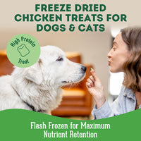【Granville Pet Treatery】Dogs & Cats - Why Did The Dog Cross The Road? - Premium Freeze Dried Chicken 1.76oz / 50g