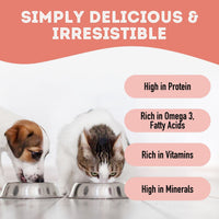 【Granville Pet Treatery】Dogs & Cats - Best Treats in the Tunaverse - Premium Freeze Dried Tuna Flakes