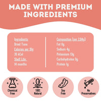 【Granville Pet Treatery】Dogs & Cats - Best Treats in the Tunaverse - Premium Freeze Dried Tuna Flakes