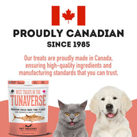 【Granville Pet Treatery】Dogs & Cats - Best Treats in the Tunaverse - Premium Freeze Dried Tuna Flakes