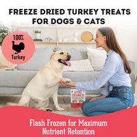 【Granville Pet Treatery】Dogs & Cats - Giving Thanks! Premium Freeze Dried Turkey 1.76oz / 50g
