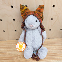 【Purrfect Handcrafts】Pixie Sprout Hat - Gradient Orange