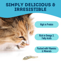 【Granville Pet Treatery】Dogs & Cats - With Love & Fishes - Premium Dehydrated Sardines