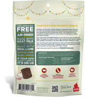 【Plato Pet Treats】Dog Treats - Santa's Cookies - Lamb and Goat Milk 4oz