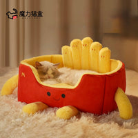 French Fries Pet Sofa Bed