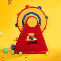 【PETSVILLE】Ferris Wheel Rocking Cat Scratcher Post
