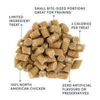 【Crumps' Naturals】Dog Treats - Mini Trainers - Chicken - 4.7oz / 132g