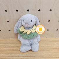 【Purrfect Handcrafts】 Moss & Mellow Poncho Collar