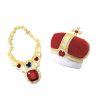 Royal Family Crown and Necklace Set - Squeaky Toy