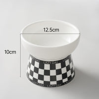 【MiaoFairy】Mosaic Raised Ceramic Pet Bowl